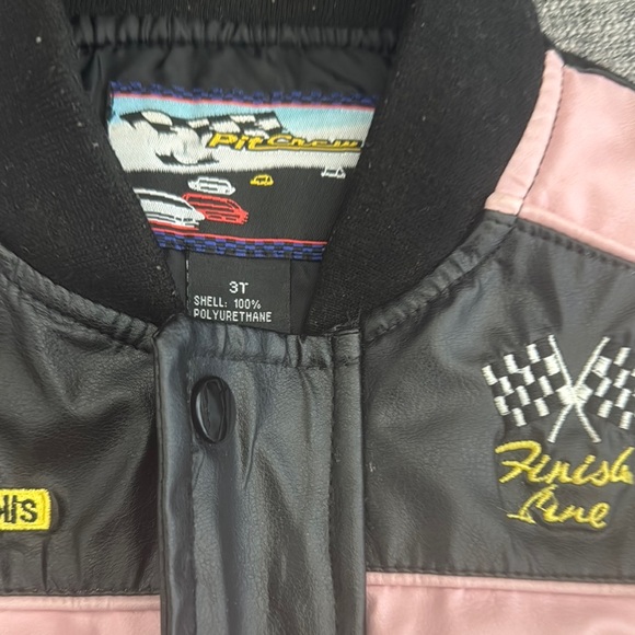 Pink and Black Racing Jacket - Picture 4 of 8